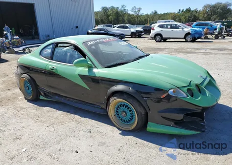 2001 Hyundai Tiburon z USA, uszkodzony, nr VIN KMHJG25F51U231104
